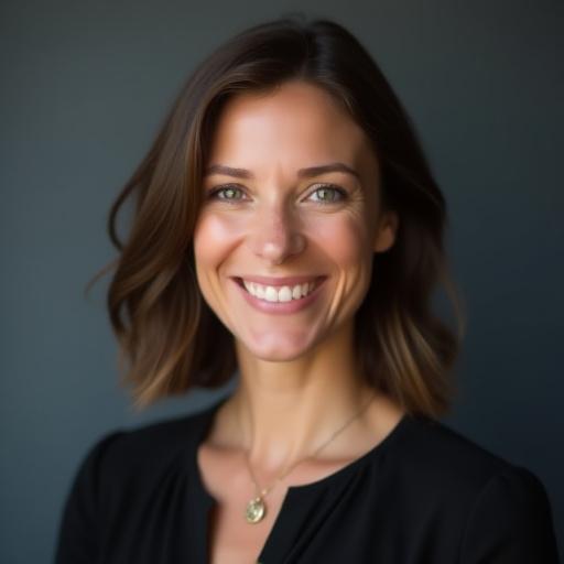 Portrait von Anna Schmidt, Mitbegründerin von Alpenglas